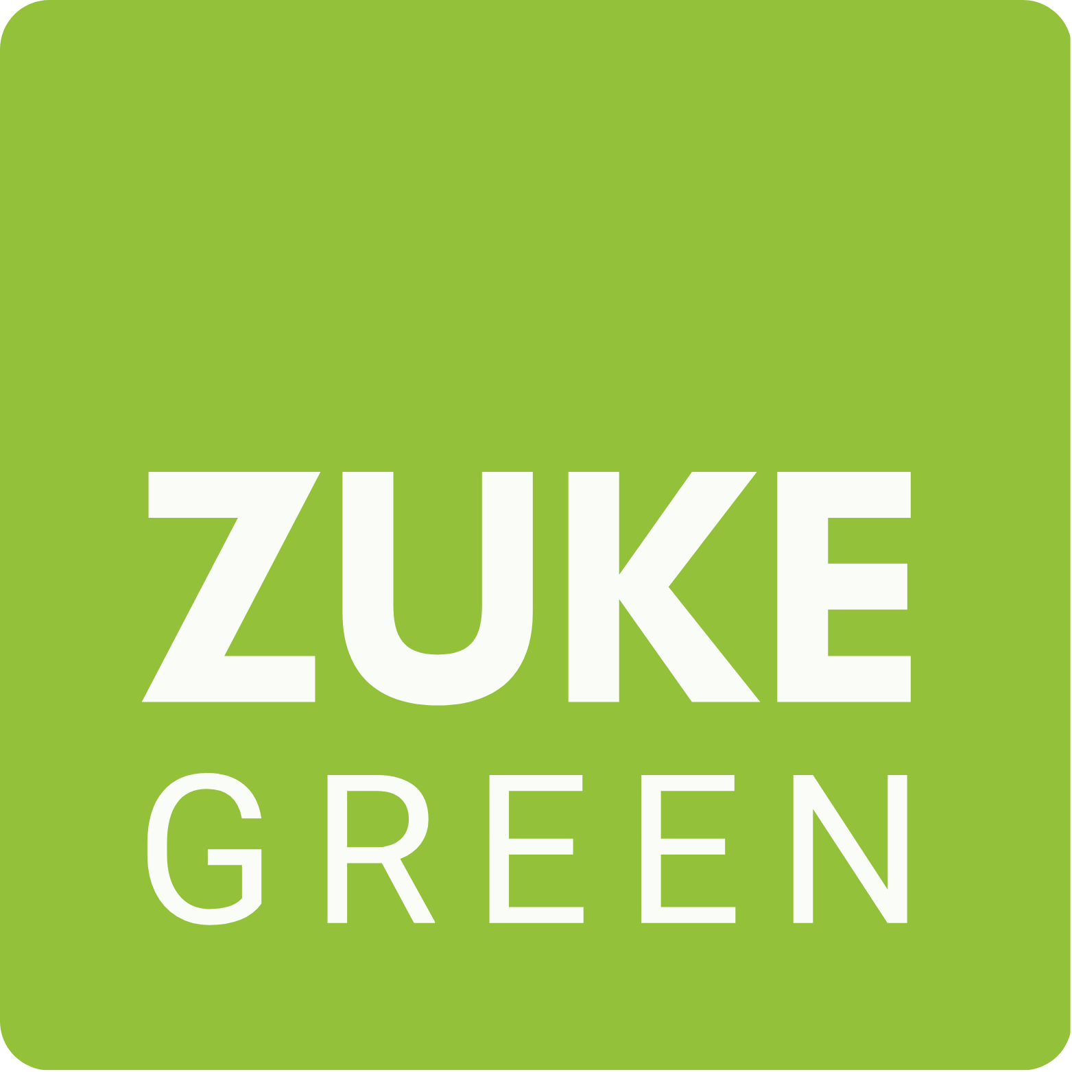 2026 ZUKE Green Logo
