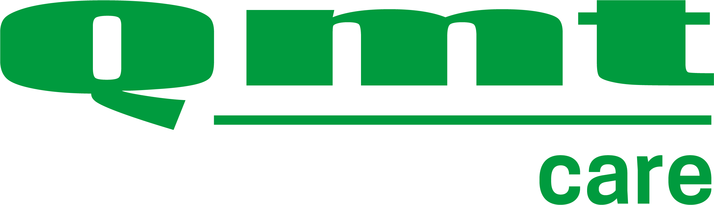 qmt logotyp care green